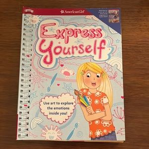 American Girl - Express Yourself - Art Activity Journal